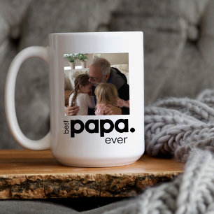 Bästa Pappa någonsin stora foto Mugg