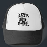 Bästa Pappa någonsin Svartvit utstressad typografi Keps<br><div class="desc">Den här hatten innehåller ett enkelt budskap i svart och vitt,  tryckt,  grå typografi: Bäst. Pappa. Aldrig. Perfektens födelsedag eller Fars dag-gåva till Pappa som är bäst i världen.</div>