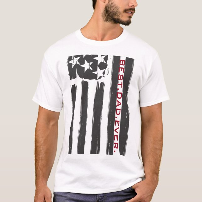 Bästa Pappa någonsin T Shirt (Framsida)