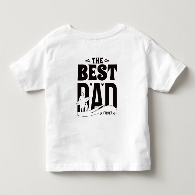 Bästa pappa någonsin t shirt (Baksida)