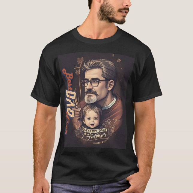 Bästa pappa någonsin t shirt (Framsida)