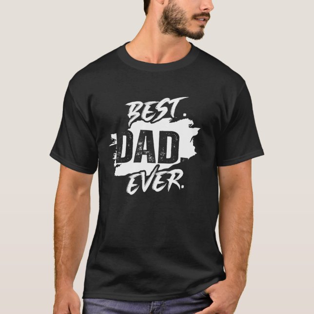 bästa pappa någonsin t shirt (Framsida)