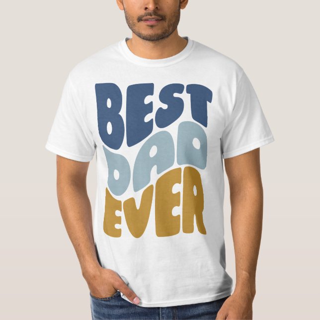 Bästa pappa någonsin t shirt (Framsida)