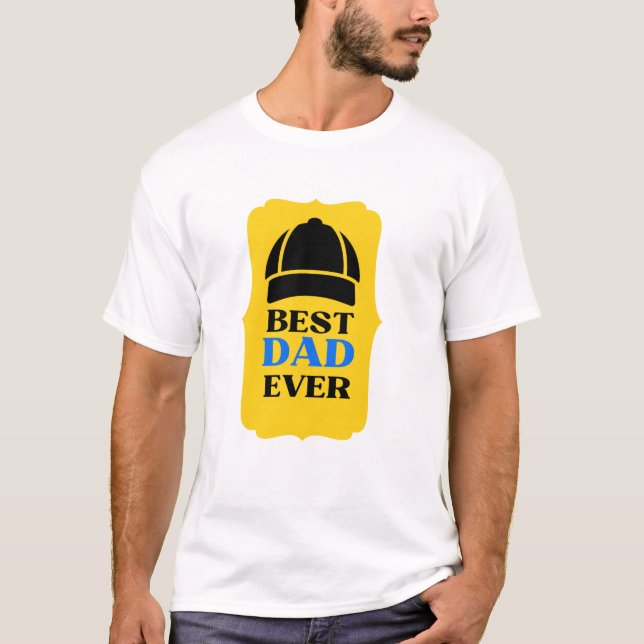 BÄSTA PAPPA NÅGONSIN T SHIRT (Framsida)
