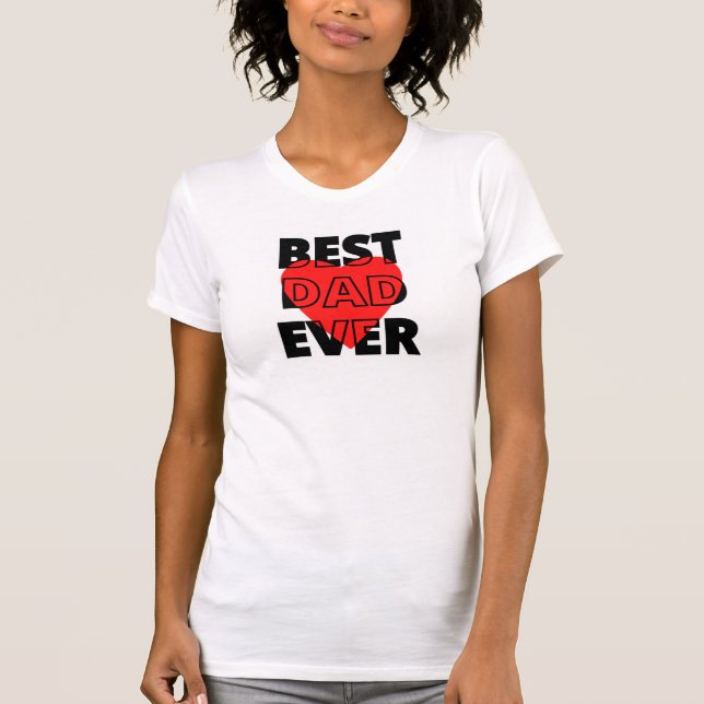 Bästa pappa någonsin t shirt (Framsida)