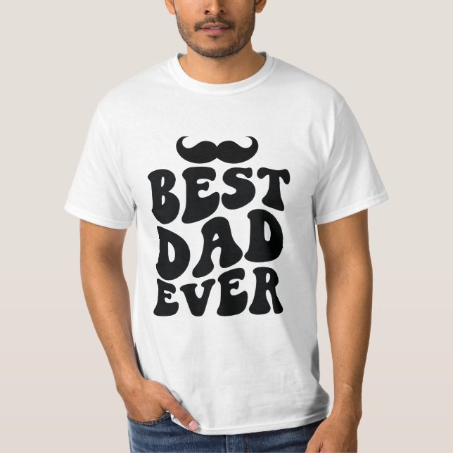 Bästa Pappa någonsin T Shirt (Framsida)