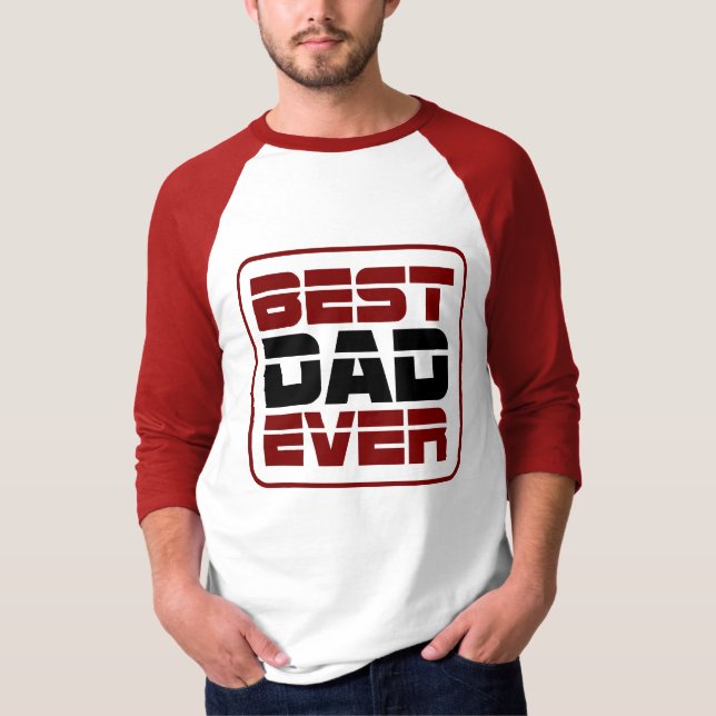 Bästa Pappa någonsin T-Shirt (Framsida)