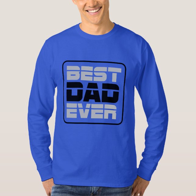 Bästa Pappa någonsin T-Shirt (Framsida)