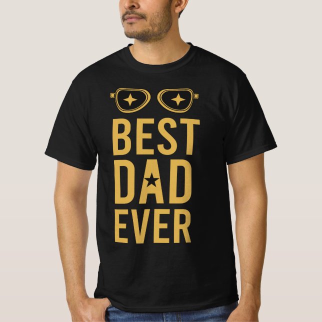 Bästa Pappa någonsin T Shirt (Framsida)