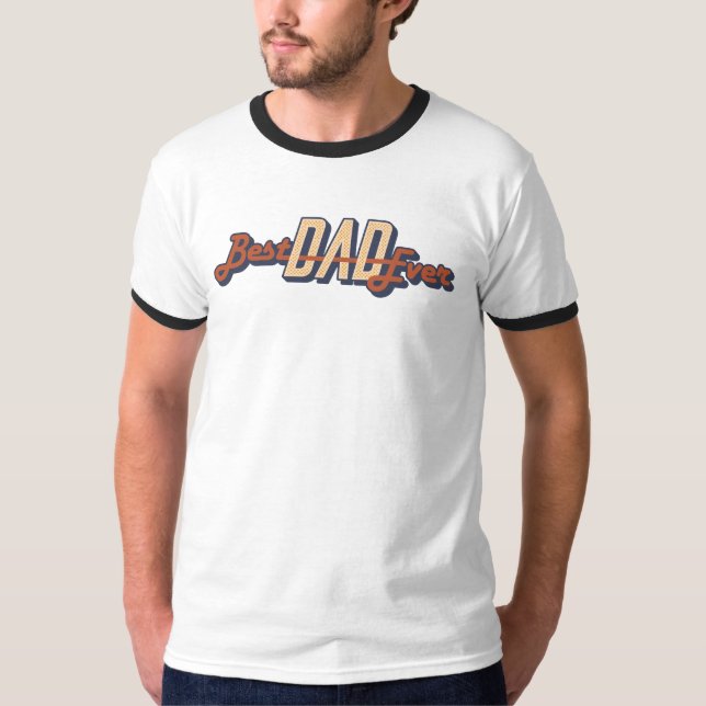 bästa pappa någonsin t shirt (Framsida)