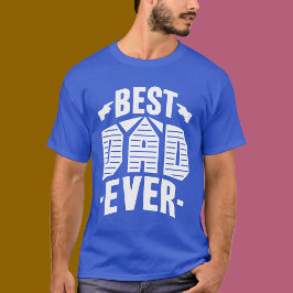 Bästa Pappa någonsin T-Shirt - Coola Far's Day Gif
