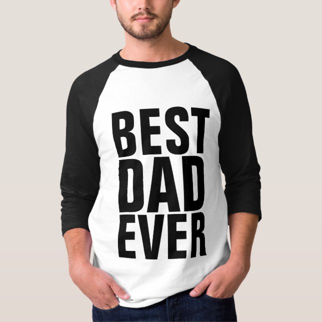 BÄSTA PAPPA NÅGONSIN T-shirts (Framsida)