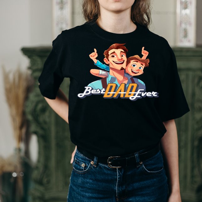 Bästa pappa någonsin t-shirts (Skapare uppladdad)