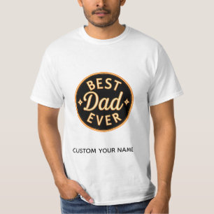 Bästa pappa någonsin T-shirts – djärva, stolta & s