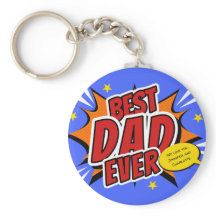 Bästa Pappa någonsin Tecknad Superhjälte Fars dag