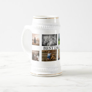 Bästa pappa någonsin tidigare fotokollage DIY fars Sejdel