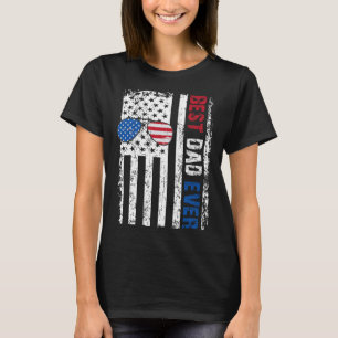 Bästa Pappa någonsin till Pappa pappa Fars dag 4:e T Shirt