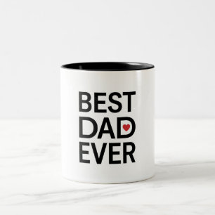 Bästa pappa någonsin Två-Tonad mugg