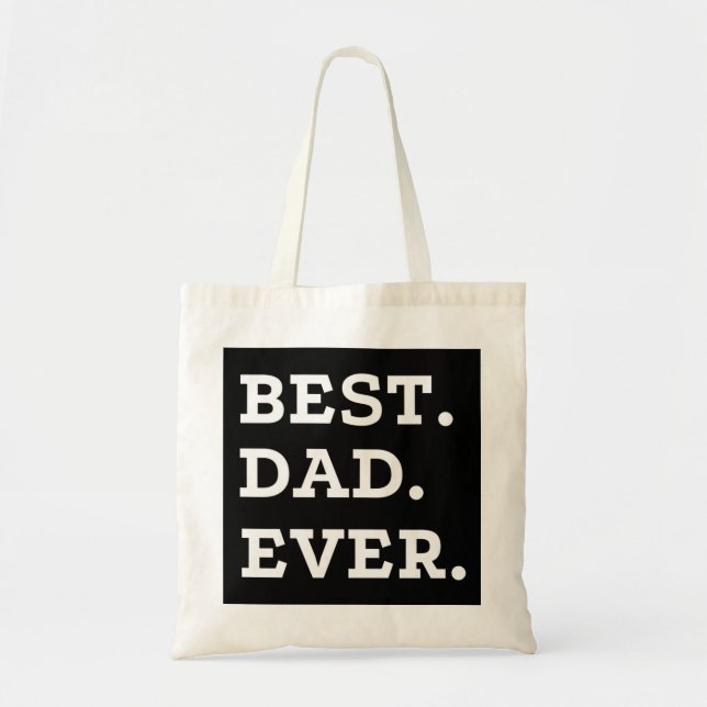 Bästa Pappa någonsin Tygkasse (Framsidan)