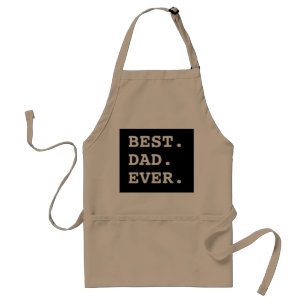 Bästa Pappa någonsin-typografi BBQ Apron Förkläde