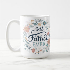 bästa pappa någonsin, underbara citat  kaffemugg