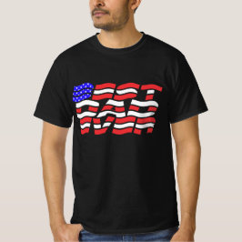 Bästa pappa någonsin, USA, flagga T Shirt