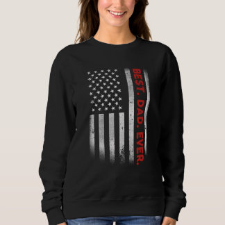 Bästa Pappa någonsin USA:s Flagga för Fars dag T Shirt