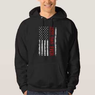 Bästa Pappa någonsin USA:s Flagga Pappa Far Hoodie