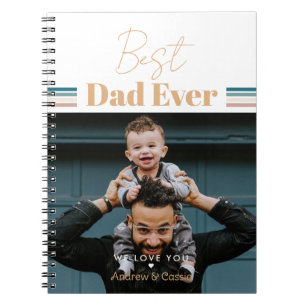Bästa pappa någonsin Vi kärlek dig Anteckningsbok