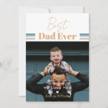 Bästa pappa någonsin Vi kärlek dig
