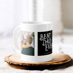 Bästa Pappa någonsin-Vintage-fotokaffe Mugg