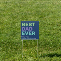 Bästa Pappa någonsin - Whimsical Hälsning från Kid