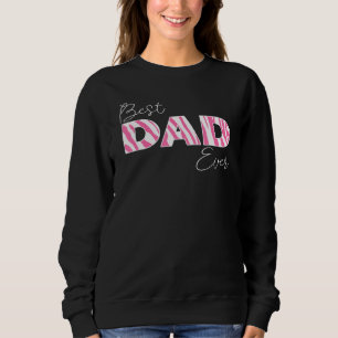 Bästa Pappa någonsin Zebra Girl Matching Family Kä T Shirt