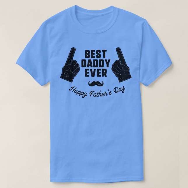 Bästa pappa nånsin t shirt (Design framsida)
