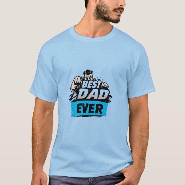 Bästa pappa nånsin t shirt (Framsida)