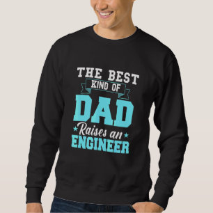 Bästa Pappa ökar A Ingenjör Fars dag Lång Ärmad Tröja