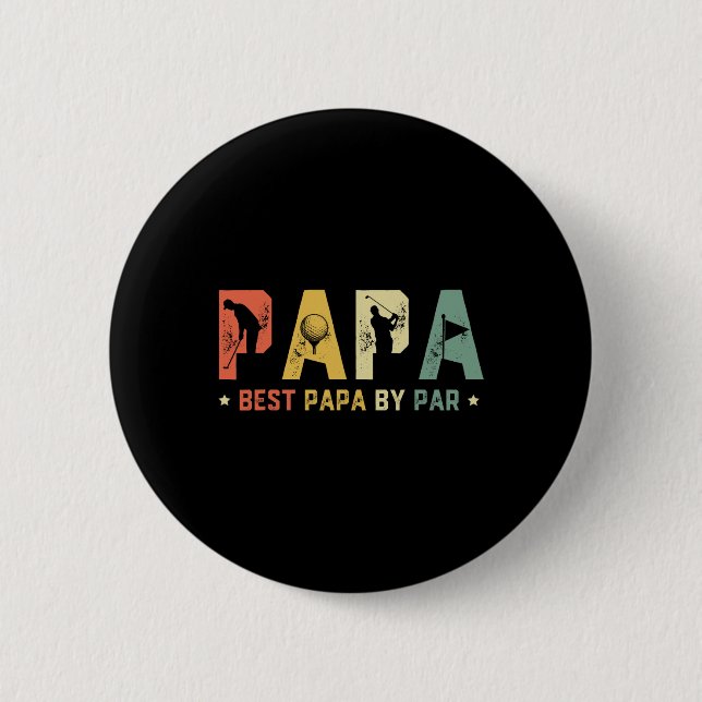 Bästa pappa på fars dag knapp (Framsida)