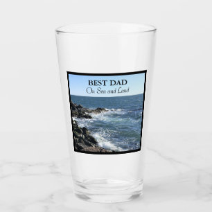 Bästa Pappa på havs- och landblått atlantiskt Ocea Glaskopp