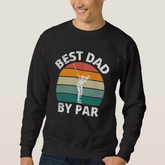 Bästa pappa på par   lång ärmad tröja (Framsida)