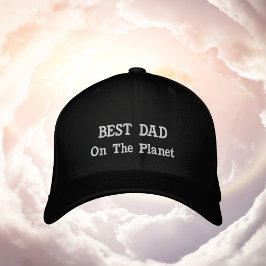 BÄSTA PAPPA på planeten Broderad Keps