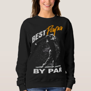 bästa pappa par fars dag golf Golfande T Shirt