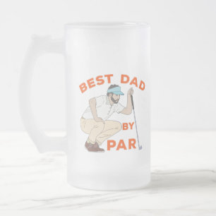 Bästa Pappa per part Frostat Ölglas