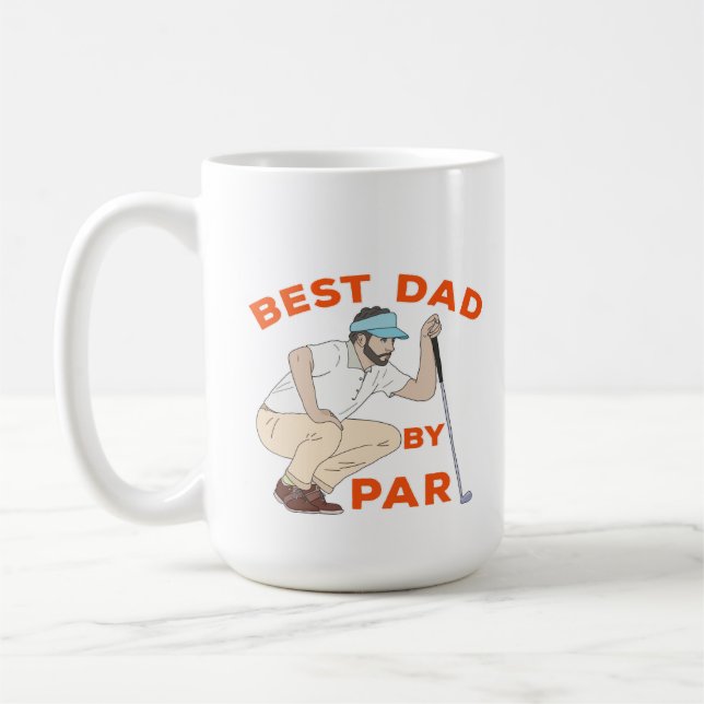 Bästa Pappa per part Kaffemugg (Vänster)