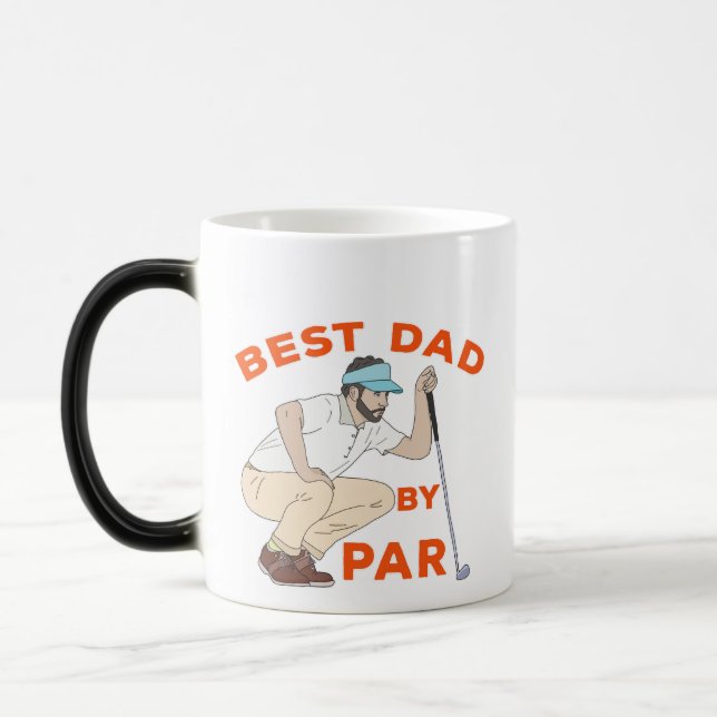 Bästa Pappa per part Magisk Mugg (Vänster)