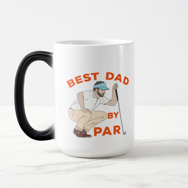 Bästa Pappa per part Magisk Mugg (Vänster)