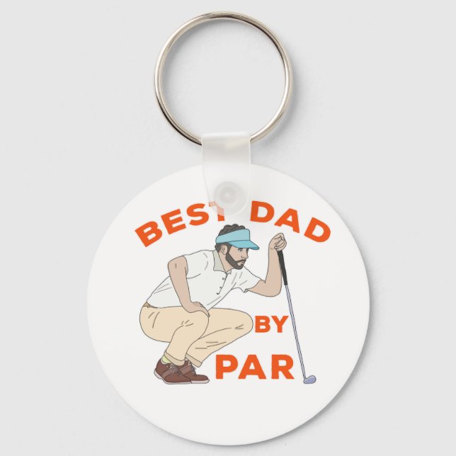 Bästa Pappa per part Nyckelring (Framsida)