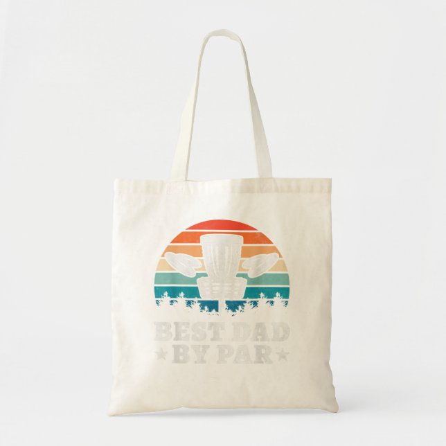 Bästa Pappa per sida, diskgolf Tygkasse (Framsidan)