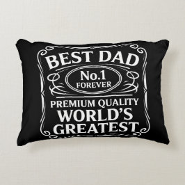 Bästa Pappa Prydnadskudde