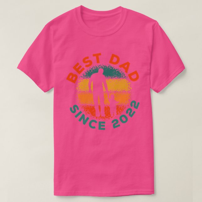 Bästa Pappa sedan 0 T Shirt (Design framsida)