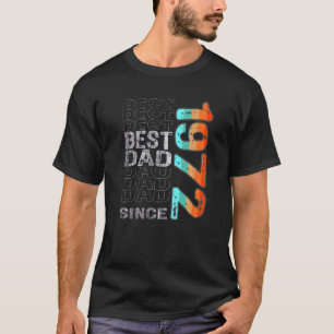 Bästa Pappa sedan 1972 för världens bästa Pappa T Shirt